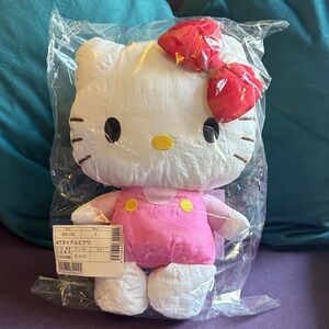 NWT 9’’ Hello Kitty Plush Toy with Pink Outfit